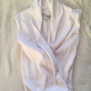 Bebe white bodysuit. Size S. NWOT